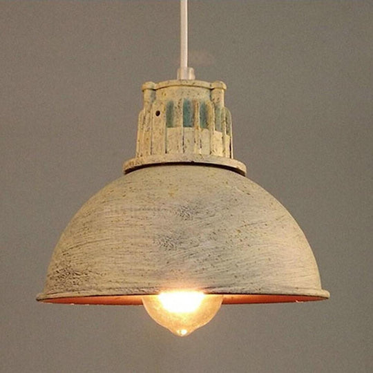 Semi Spherical Metal LED Vintage Pendant Lighting Island Light