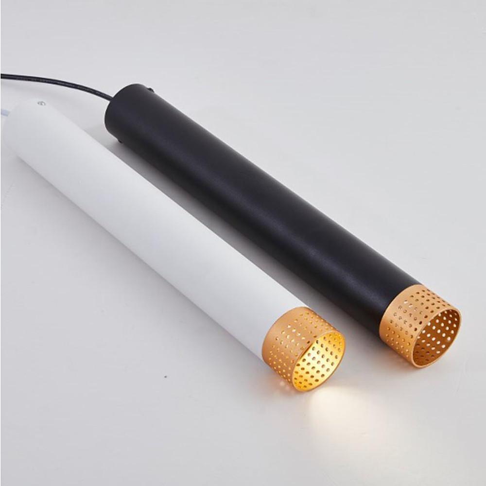 Elongated LED Industrial Linear Metal Pendant Light