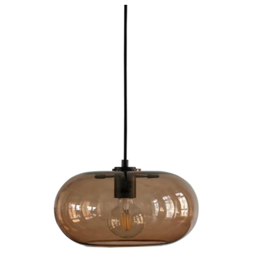 Elongated Globe Glass LED Nordic Pendant Light