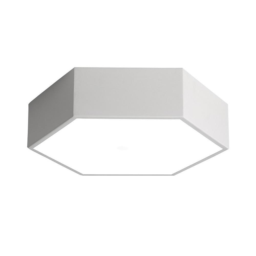 Geometric Shaped LED Wireless Control Modern Ceiling Light – Flush Mount Design