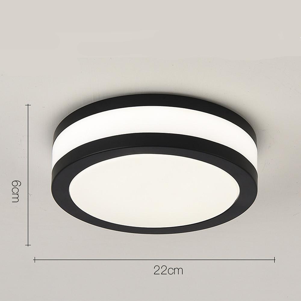Thick Round Modern LED Flush Mount Ceiling Light