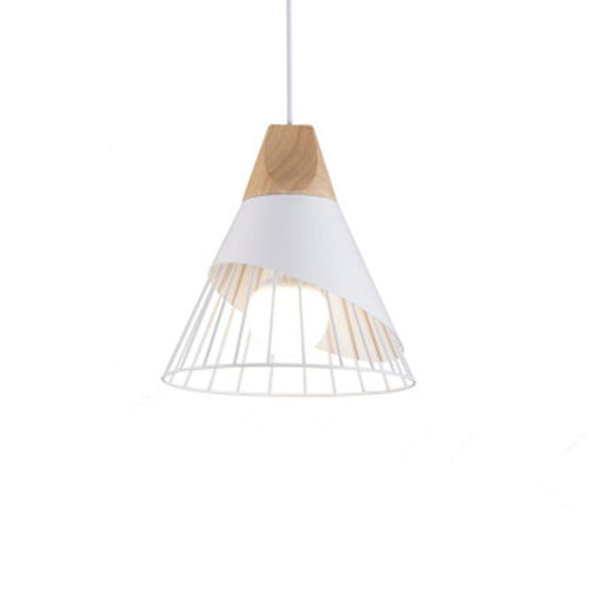 Metal Kitchen Island Pendant Lighting Abstract Cone Shaped Pendant Light