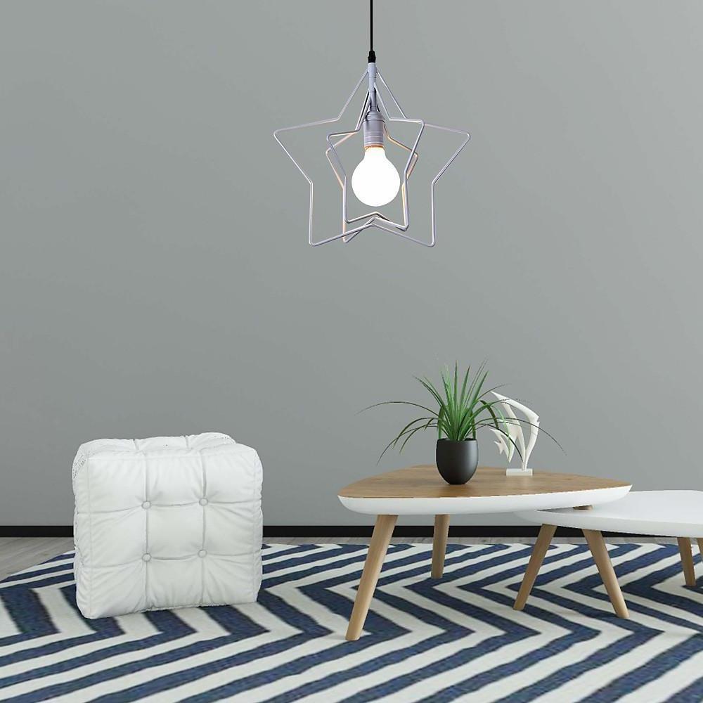 Multiple Star Shaped LED Modern Pendant Light