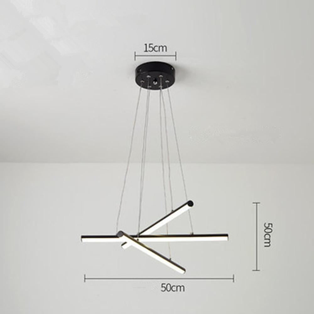 3 Piece LED Bar Lights Modern Chandelier Hanging Lamp