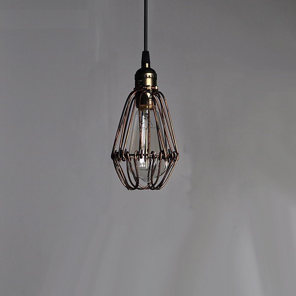 Industrial Metal Lantern Pendant Light