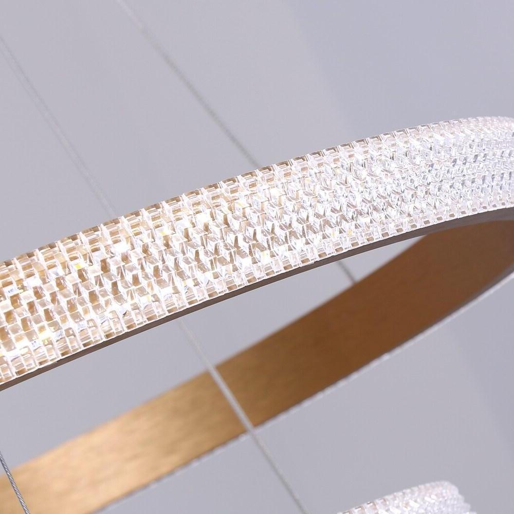 Circle Modern LED Chandelier for Dining and Kitchen