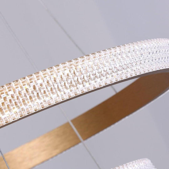 Circle Modern LED Chandelier for Dining and Kitchen