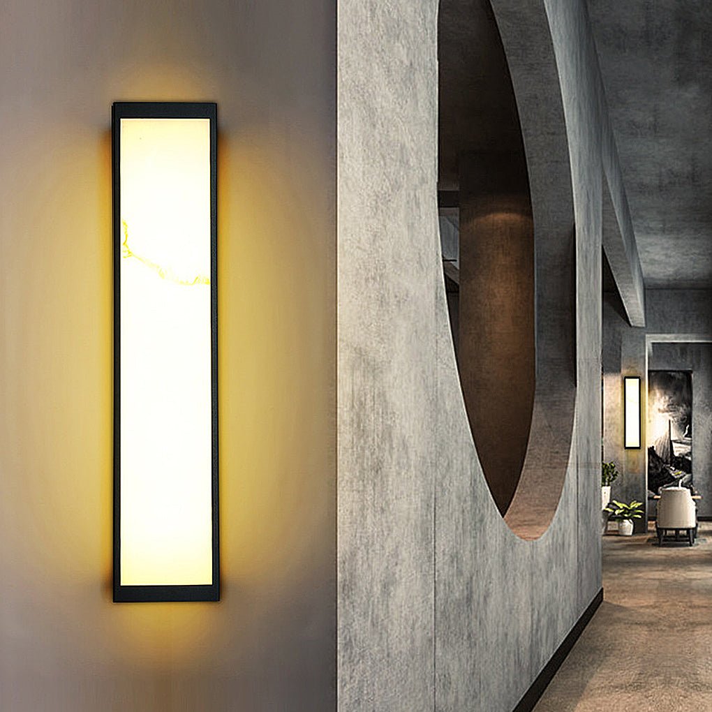 Rectangle Outdoor Wall Lights LED Wall Sconce Lighting Wall Mounted Lights