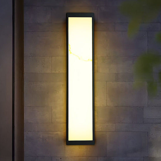 Rectangle Outdoor Wall Lights LED Wall Sconce Lighting Wall Mounted Lights