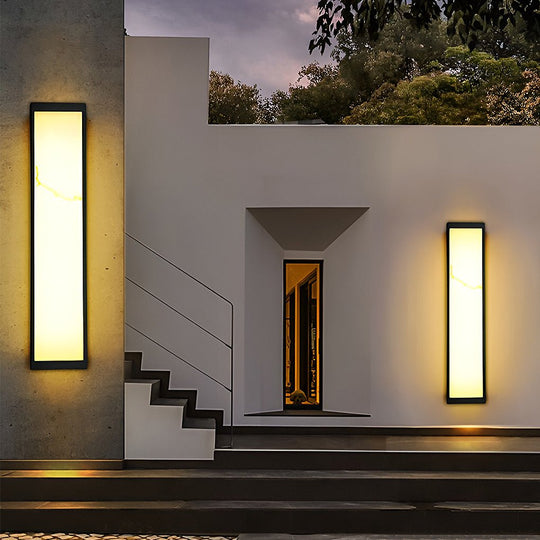 Rectangle Outdoor Wall Lights LED Wall Sconce Lighting Wall Mounted Lights