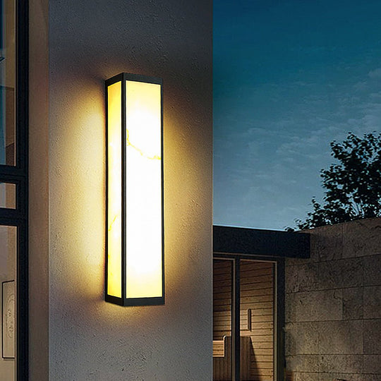 Rectangle Outdoor Wall Lights LED Wall Sconce Lighting Wall Mounted Lights