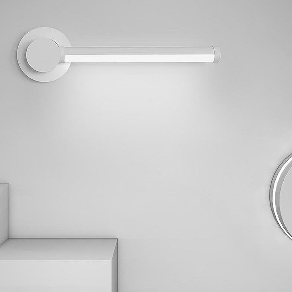Rectangular Thin Long LED Wall Sconce in Aluminum and Acrylic