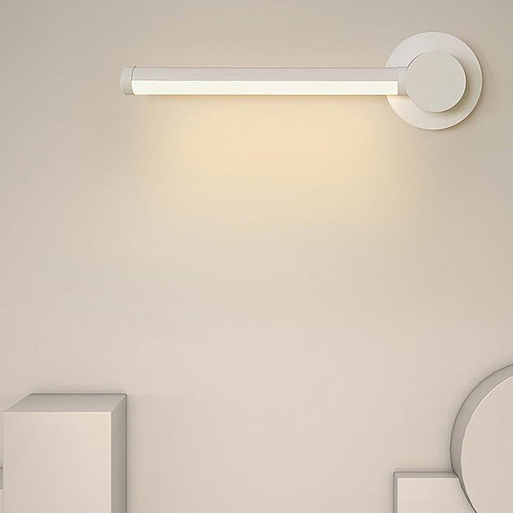 Rectangular Thin Long LED Wall Sconce in Aluminum and Acrylic