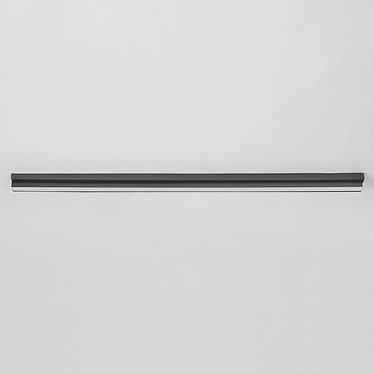 31" Long LED Linear Flush Mount Ceiling Light – Black Aluminum