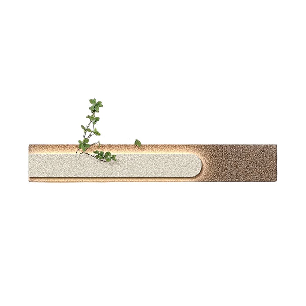 Rectangular 3D Sandstone USB Remote LED Wall Lamp Painting
