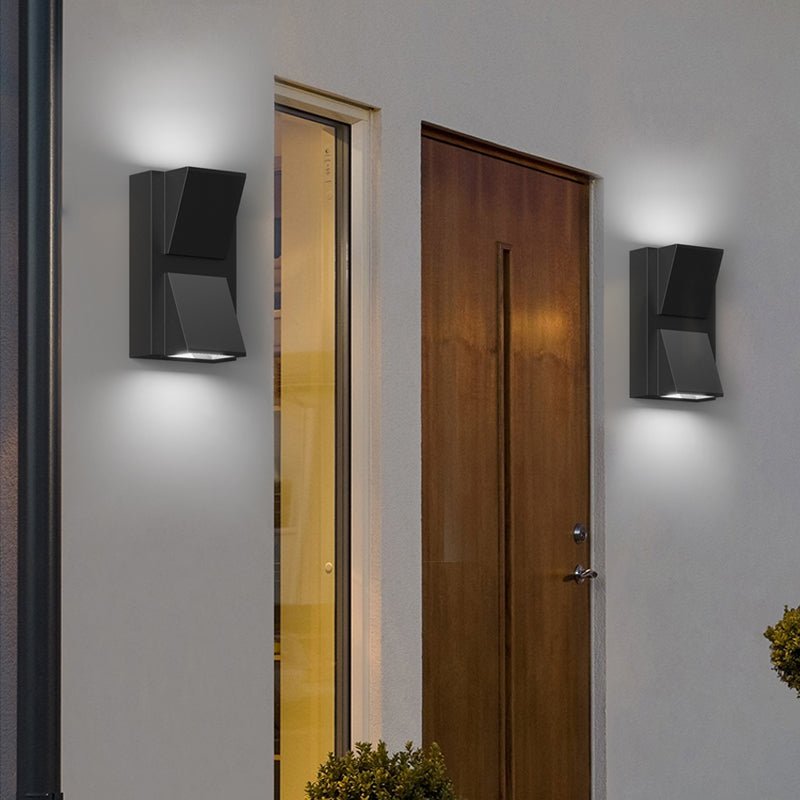 Rectangular Up & Down Lighting LED Modern Wall Lamp