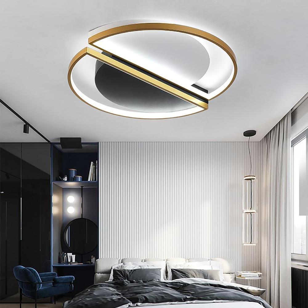 Rectangle & Round LED Modern Flush Mount Ceiling Light