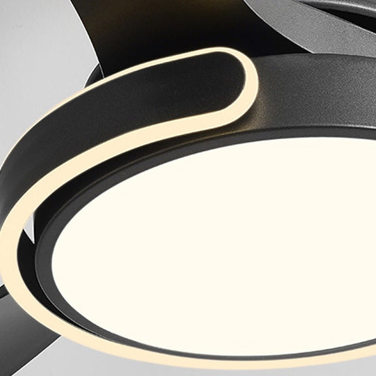 Remote Control Variable Frequency Dimming Integrated Ceiling Fan Light