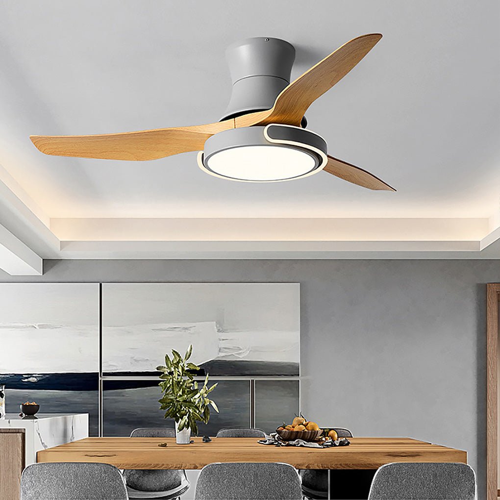 Remote Control Variable Frequency Dimming Integrated Ceiling Fan Light