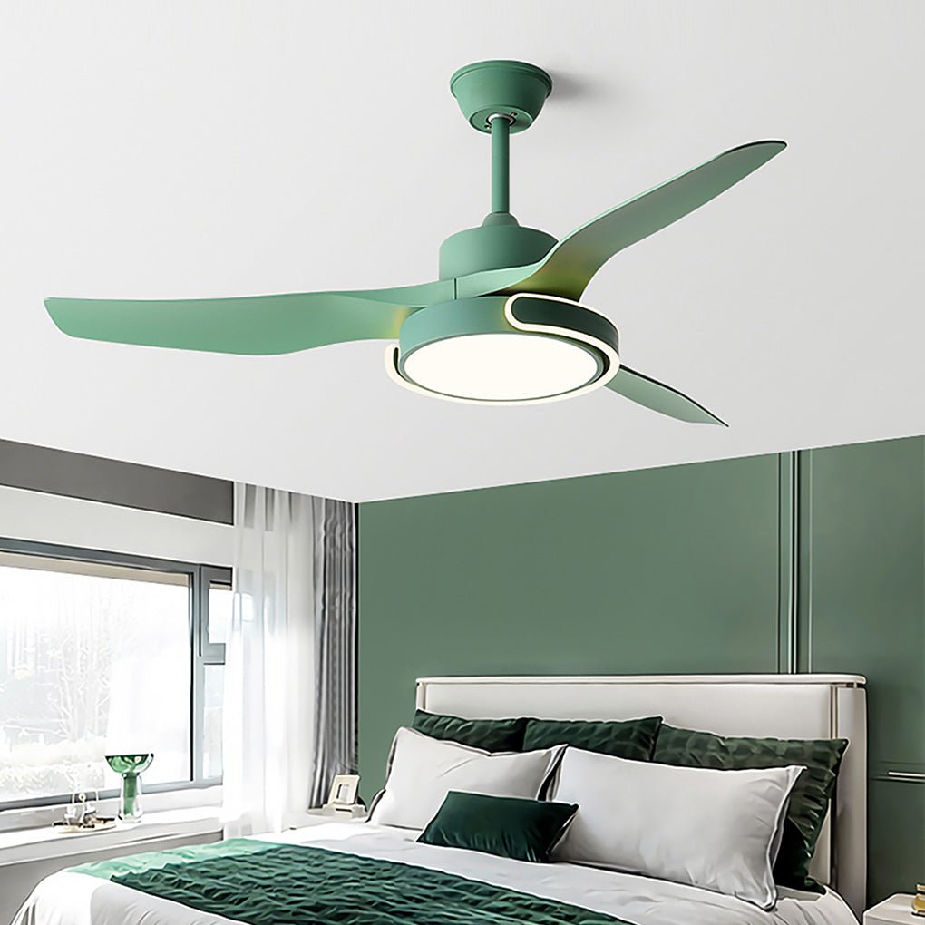 Remote Control Variable Frequency Dimming Integrated Ceiling Fan Light