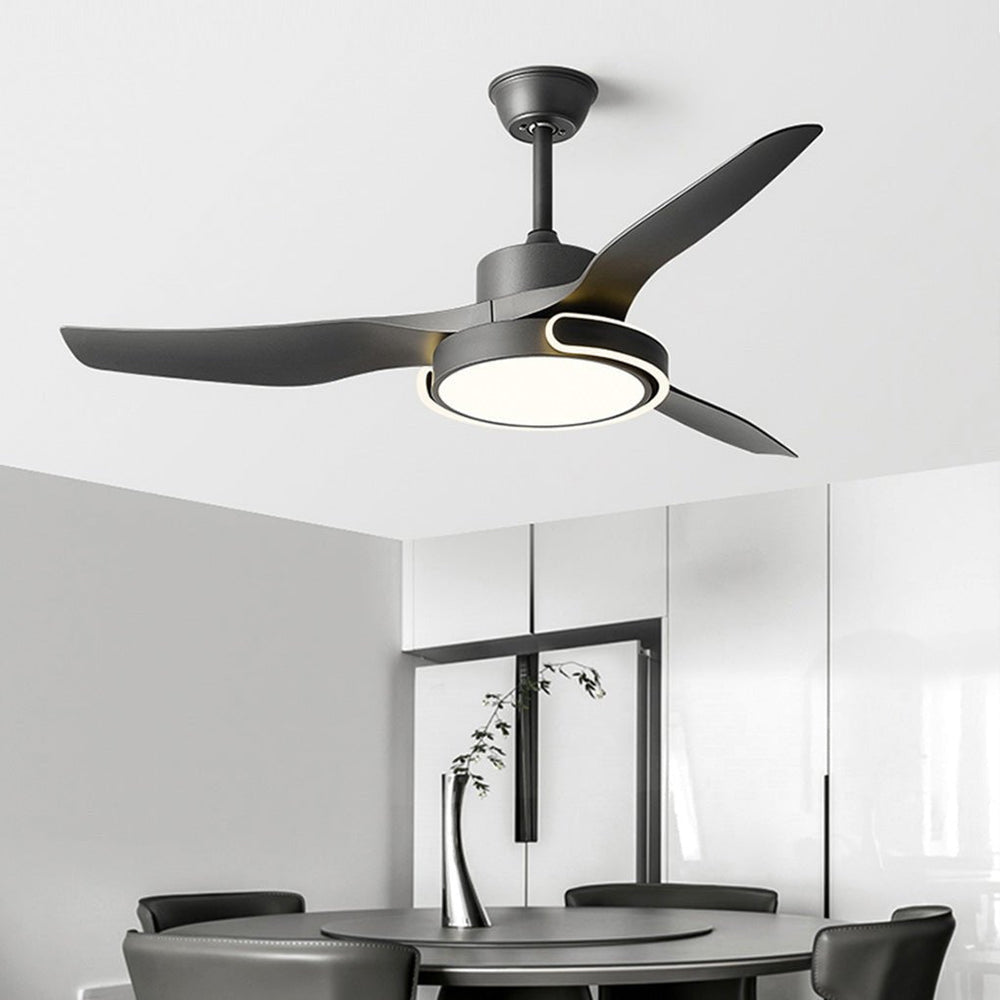 Remote Control Variable Frequency Dimming Integrated Ceiling Fan Light