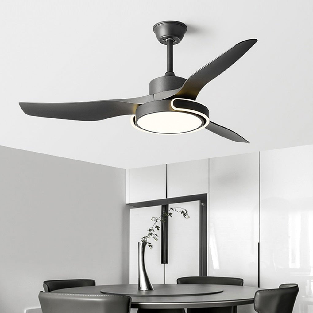 Remote Control Variable Frequency Dimming Integrated Ceiling Fan Light