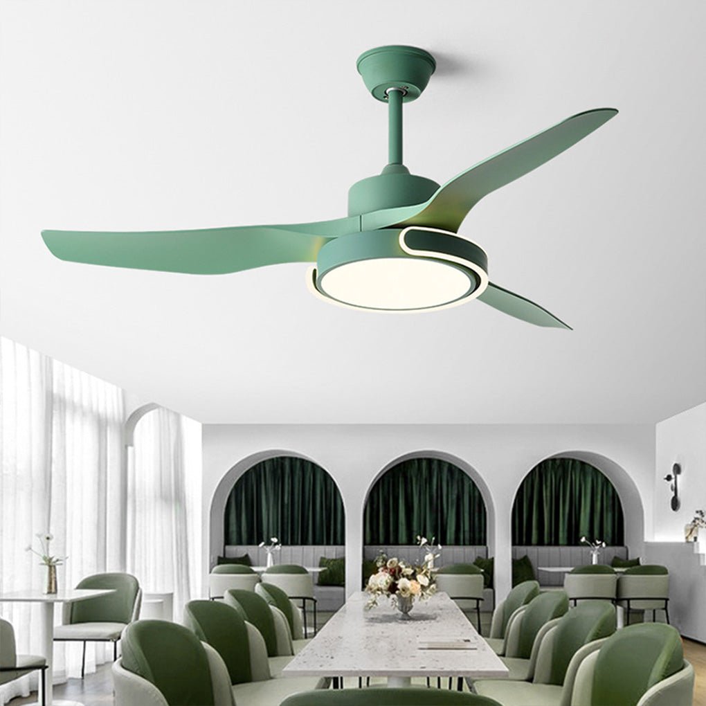 Remote Control Variable Frequency Dimming Integrated Ceiling Fan Light