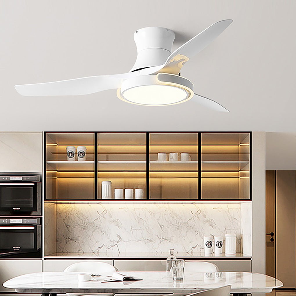 Remote Control Variable Frequency Dimming Integrated Ceiling Fan Light