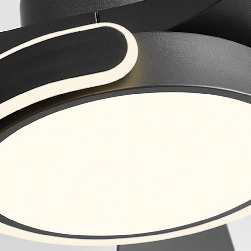 Remote Control Variable Frequency Dimming Integrated Ceiling Fan Light