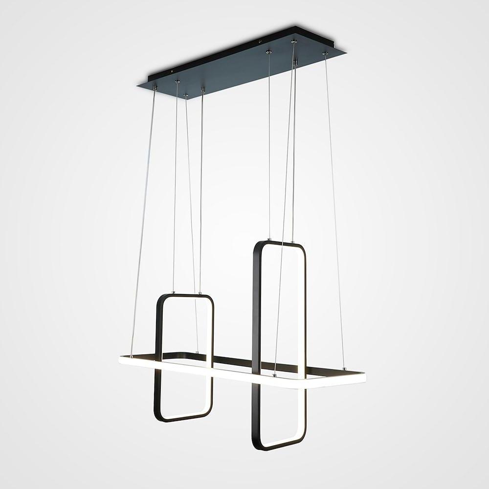 Rectangular LED Modern Chandelier Pendant Light Hanging Ceiling Light
