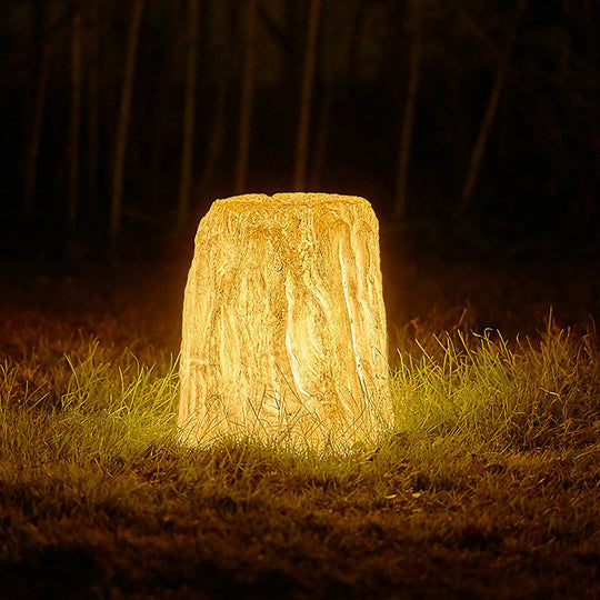 Resin Simulation Tree Stump Outdoor LED Landscape Light