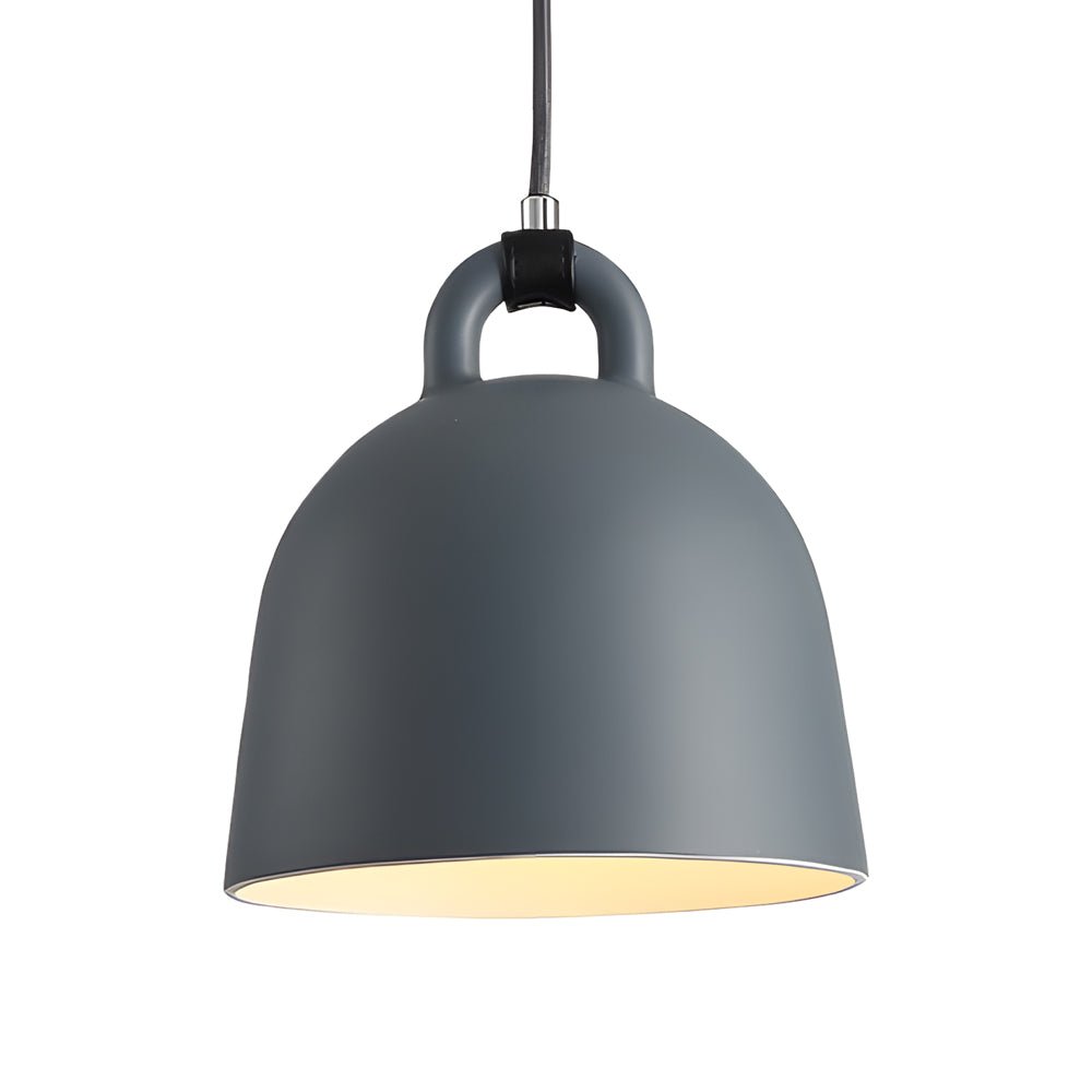 Resin Semicircle Bell Minimalist Nordic Pendant Light