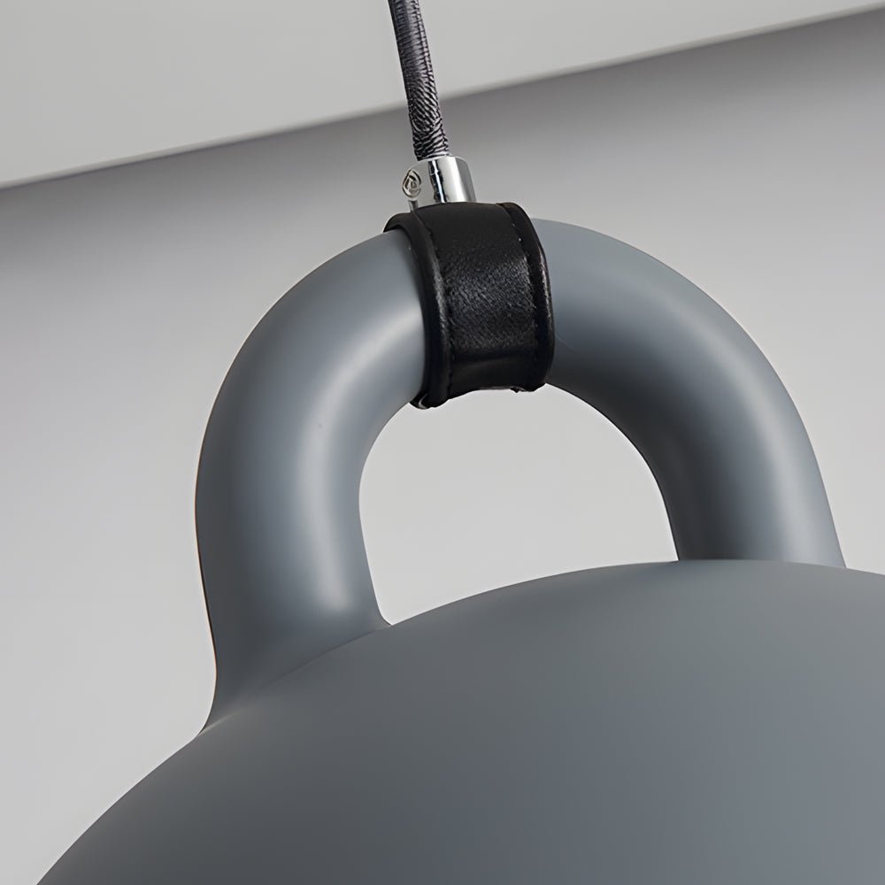 Resin Semicircle Bell Minimalist Nordic Pendant Light