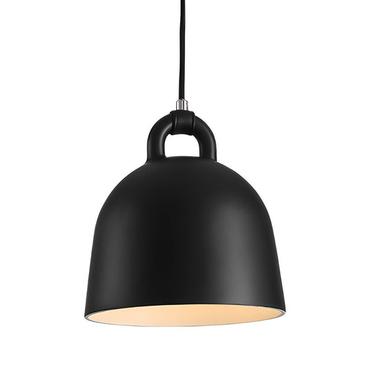Resin Semicircle Bell Minimalist Nordic Pendant Light