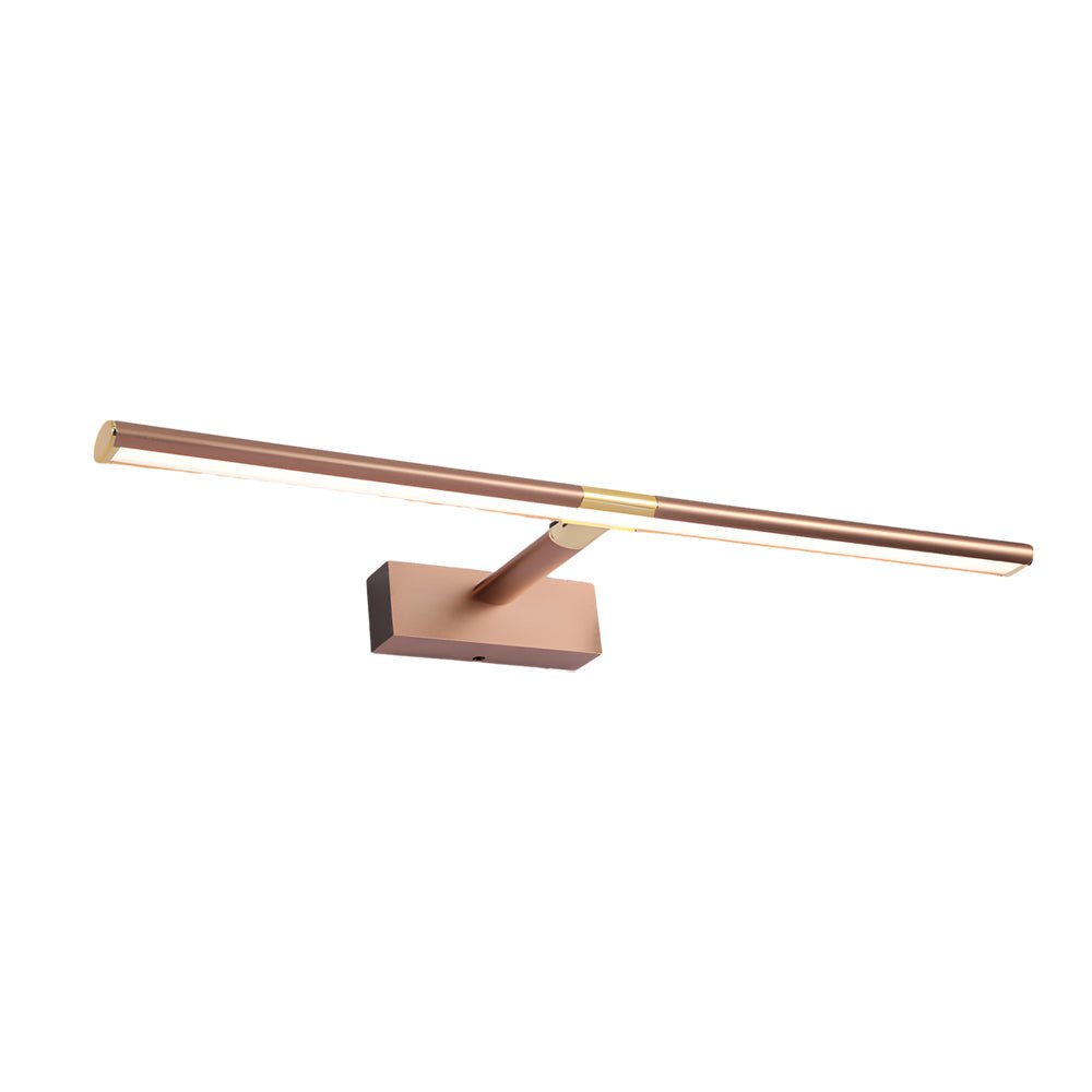 Retractable LED Bathroom Vanity Light with Adjustable Rod