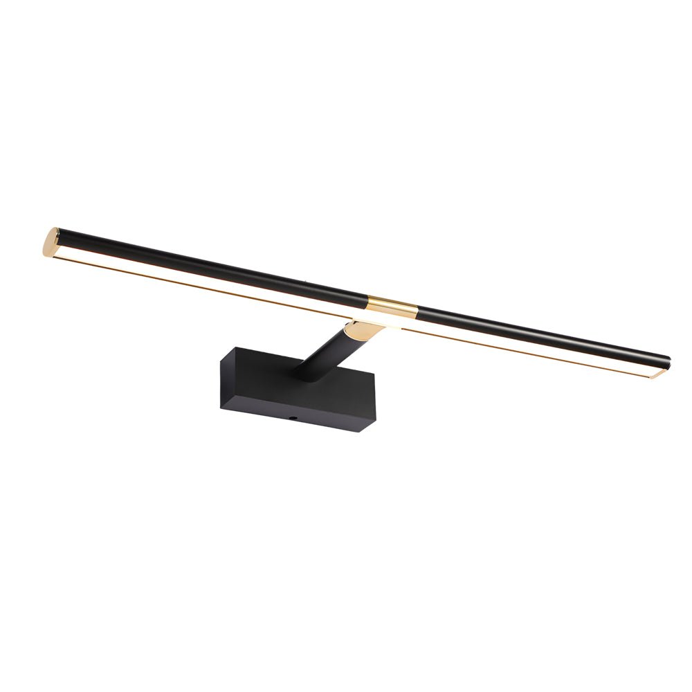 Retractable LED Bathroom Vanity Light with Adjustable Rod