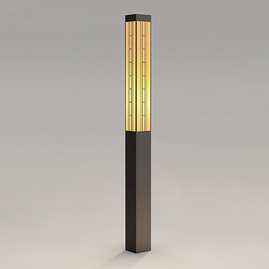 Retro Black Outdoor Pole Lamp Post Light