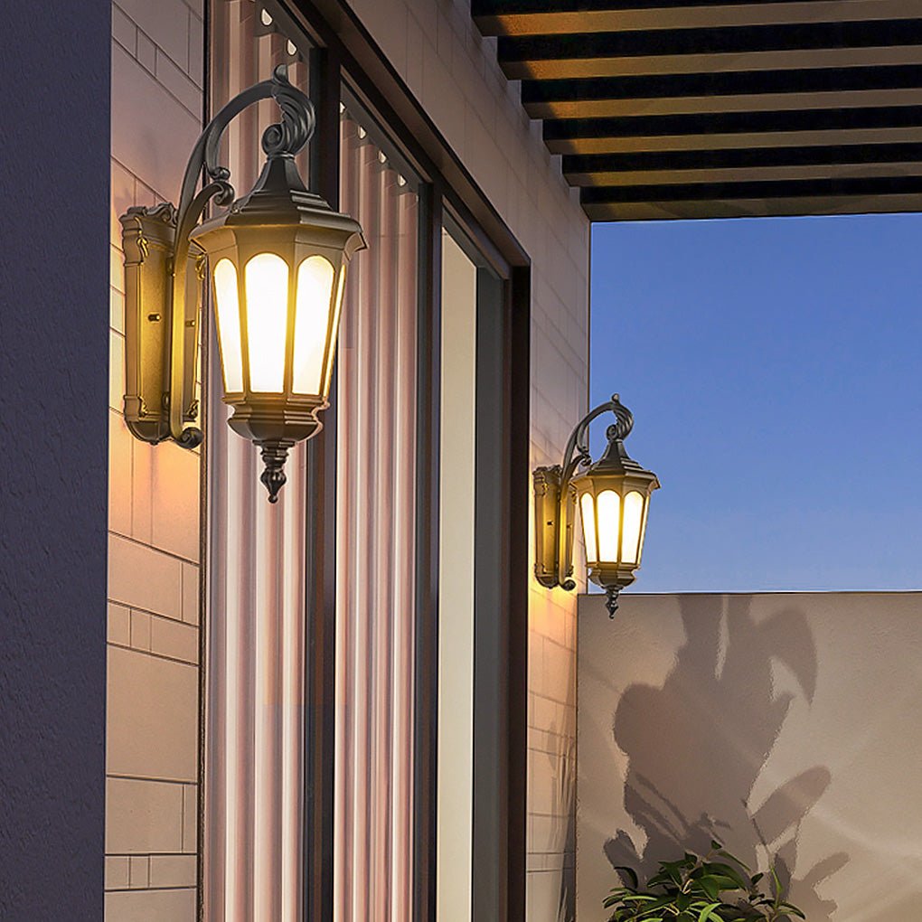 Retro Classic Waterproof LED Wall Lamp for Outdoor Balcony
