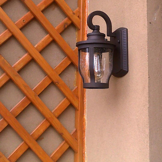 Retro Creative Waterproof Bubbles Glass Vintage Outdoor Wall Light