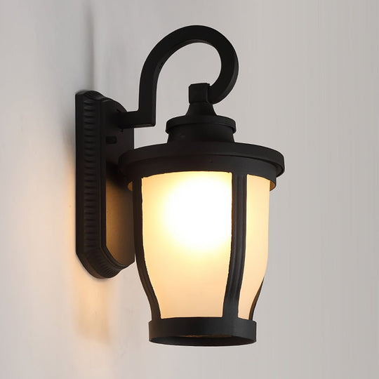 Retro Creative Waterproof Bubbles Glass Vintage Outdoor Wall Light