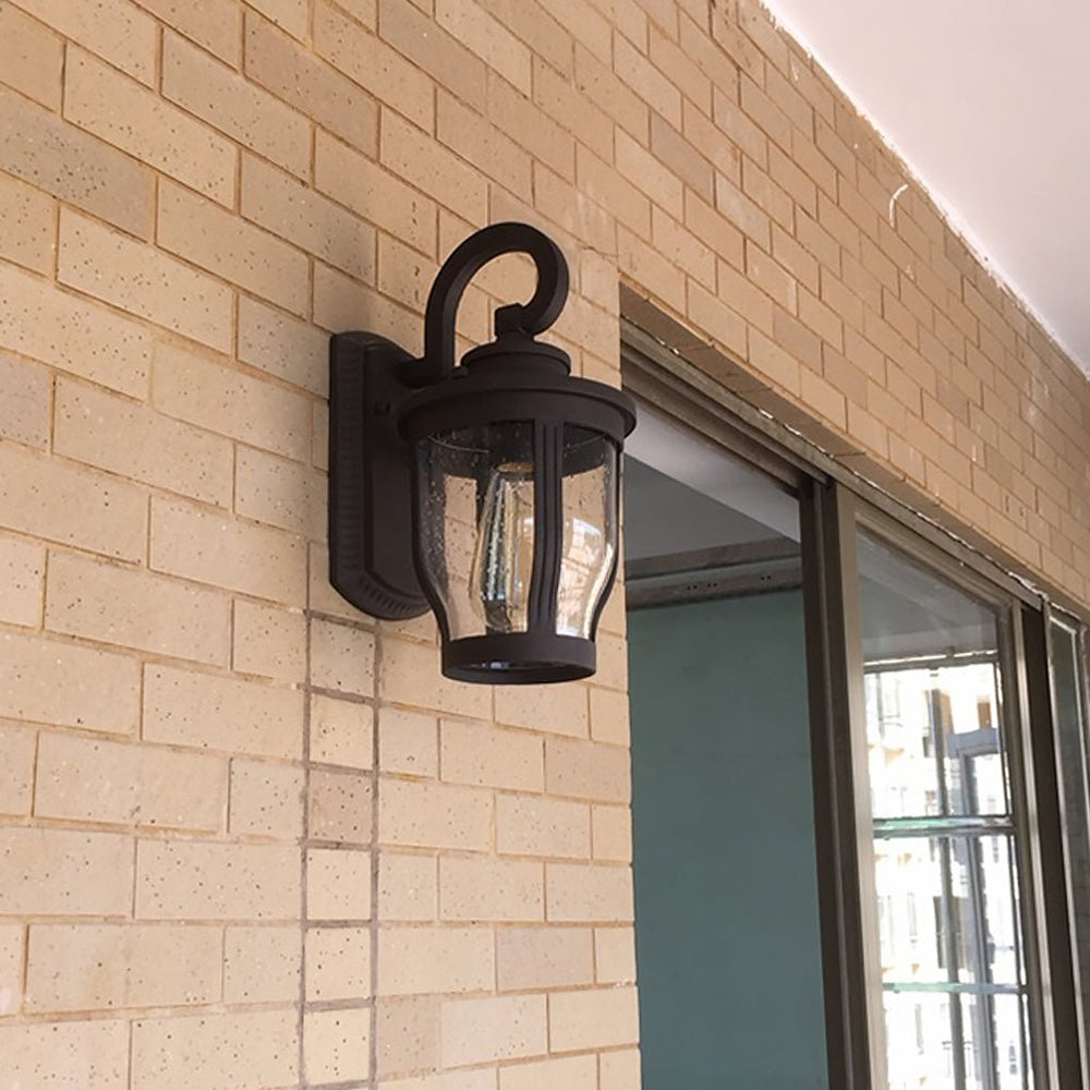 Retro Creative Waterproof Bubbles Glass Vintage Outdoor Wall Light