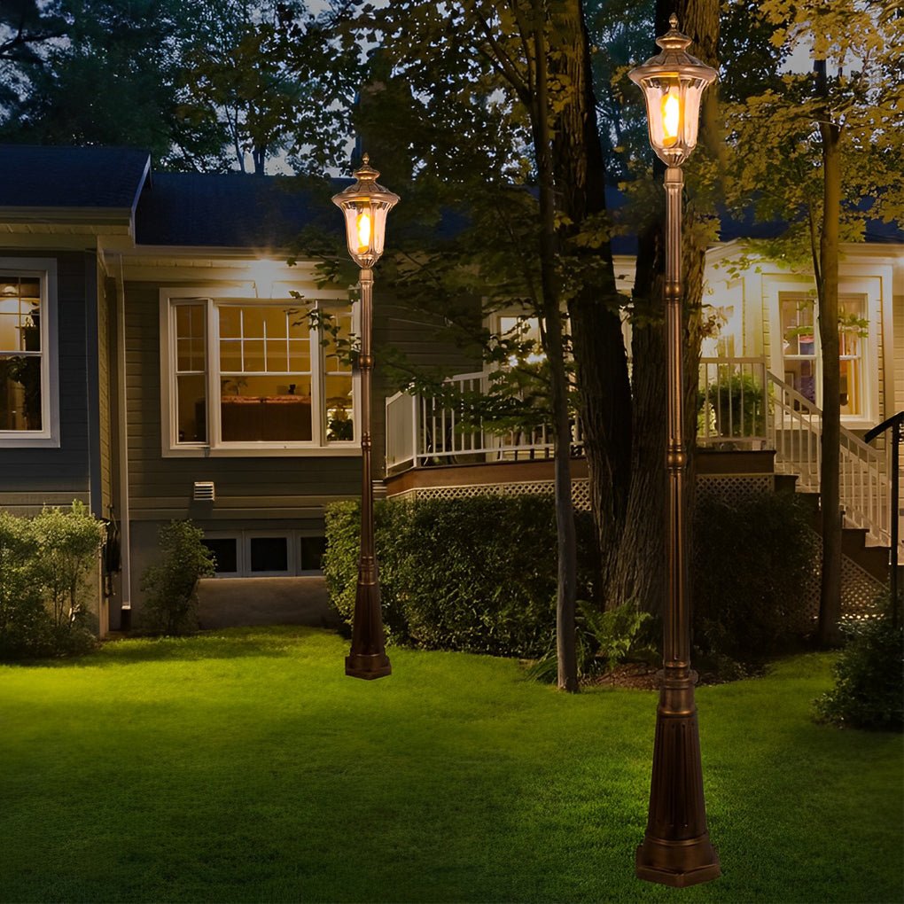 Retro Bronze European-Style LED Street Lights