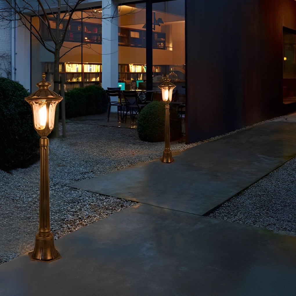 Retro Bronze European-Style LED Street Lights