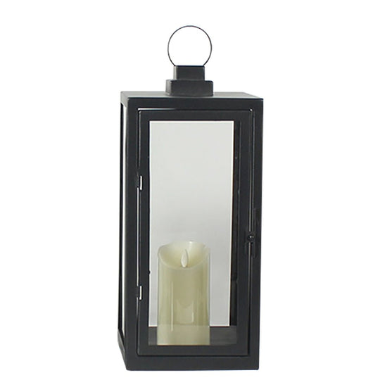 Glass Candle Holder Portable LED Outdoor Floor Light