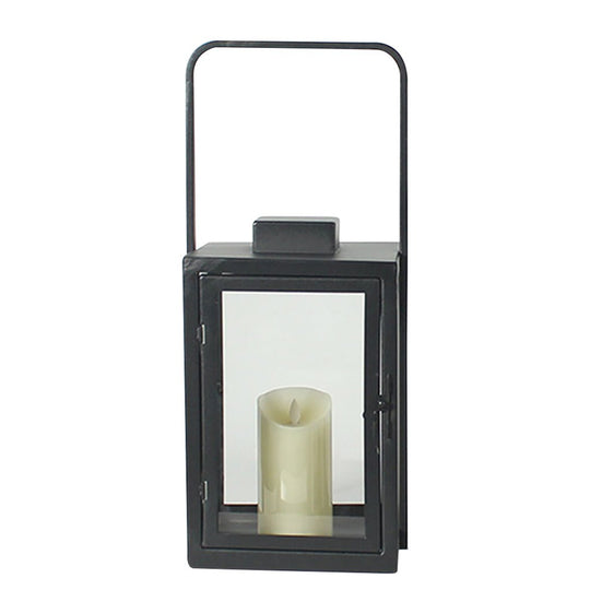 Glass Candle Holder Portable LED Outdoor Floor Light