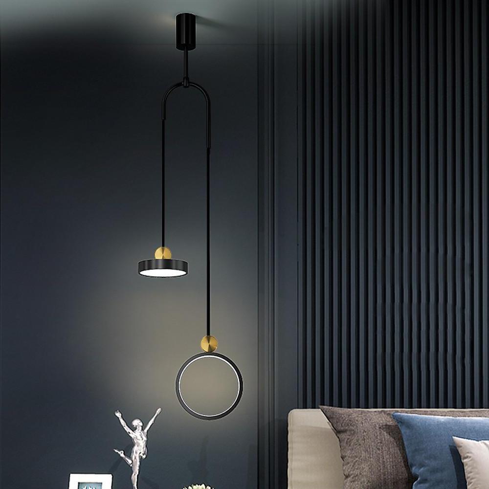 2-Circle LED Modern Pendant Light
