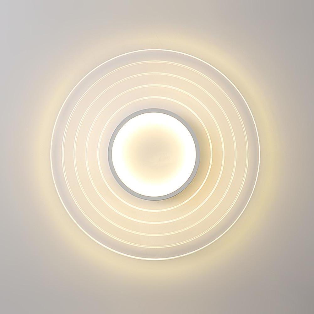 Multiple Circles Dimmable LED Modern Flush Mount Ceiling Light