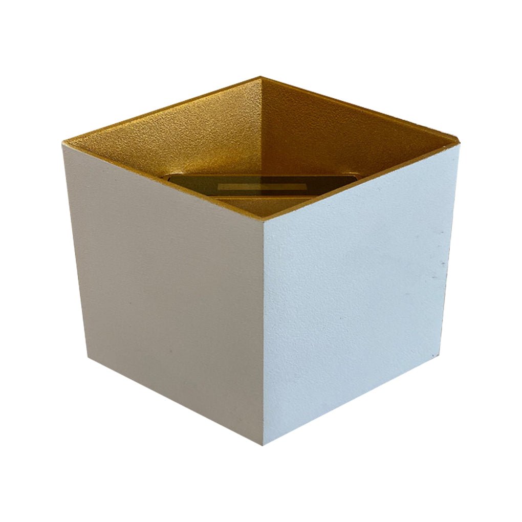 Square Modern Up and Down Outdoor LED Wall Light