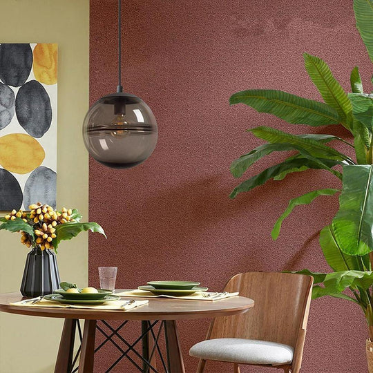 Metal Glass Globe Kitchen Island Industrial Pendant Light