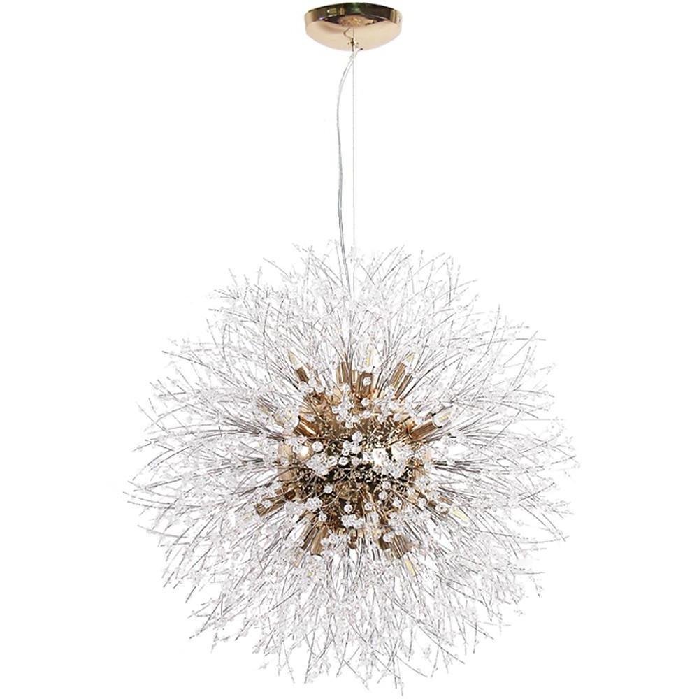 Round Design Crystal Metal LED Antique Chandelier – Kitchen Pendant Lighting